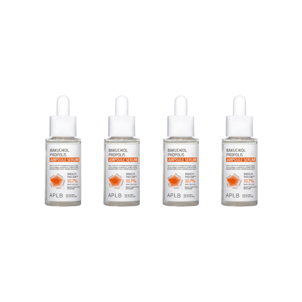 APLB - Bakuchiol Propolis Ampoule Serum - 40ml (4ea) Set