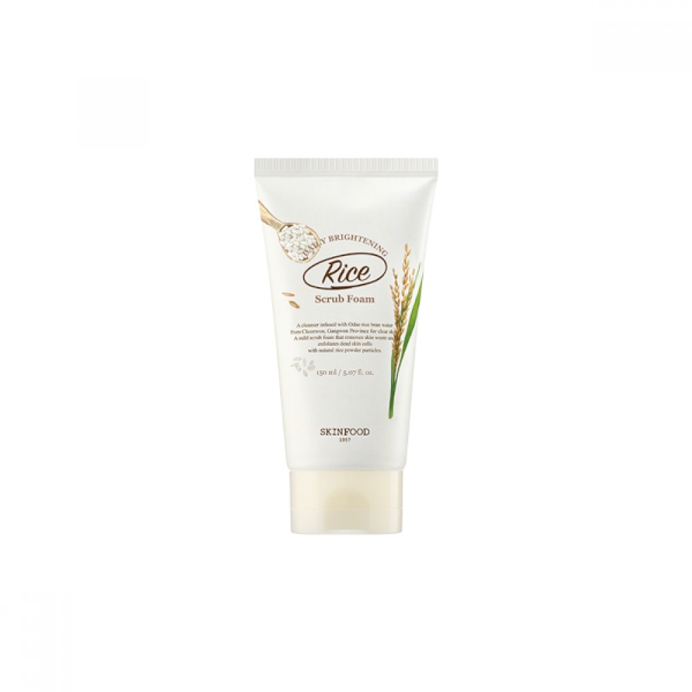SKINFOOD - Rice Daily Brightening Scrub Foam - 150ml