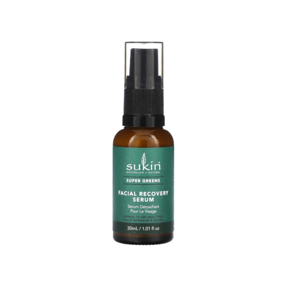 Sukin - Super Greens Facial Recovery Serum - 30ml