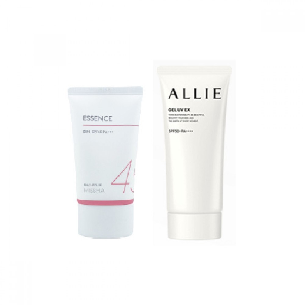 Missha Essence Sun X Kanebo Hero Sunscreen Set B