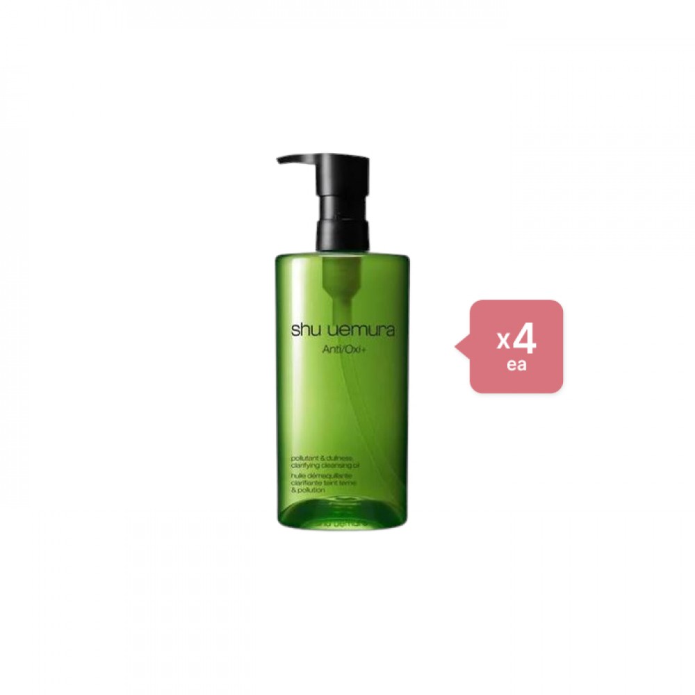 Shu Uemura Anti/Oxi+ Pollutant & Dullness Clarifying Cleansing Oil - 450ml (4ea) Set