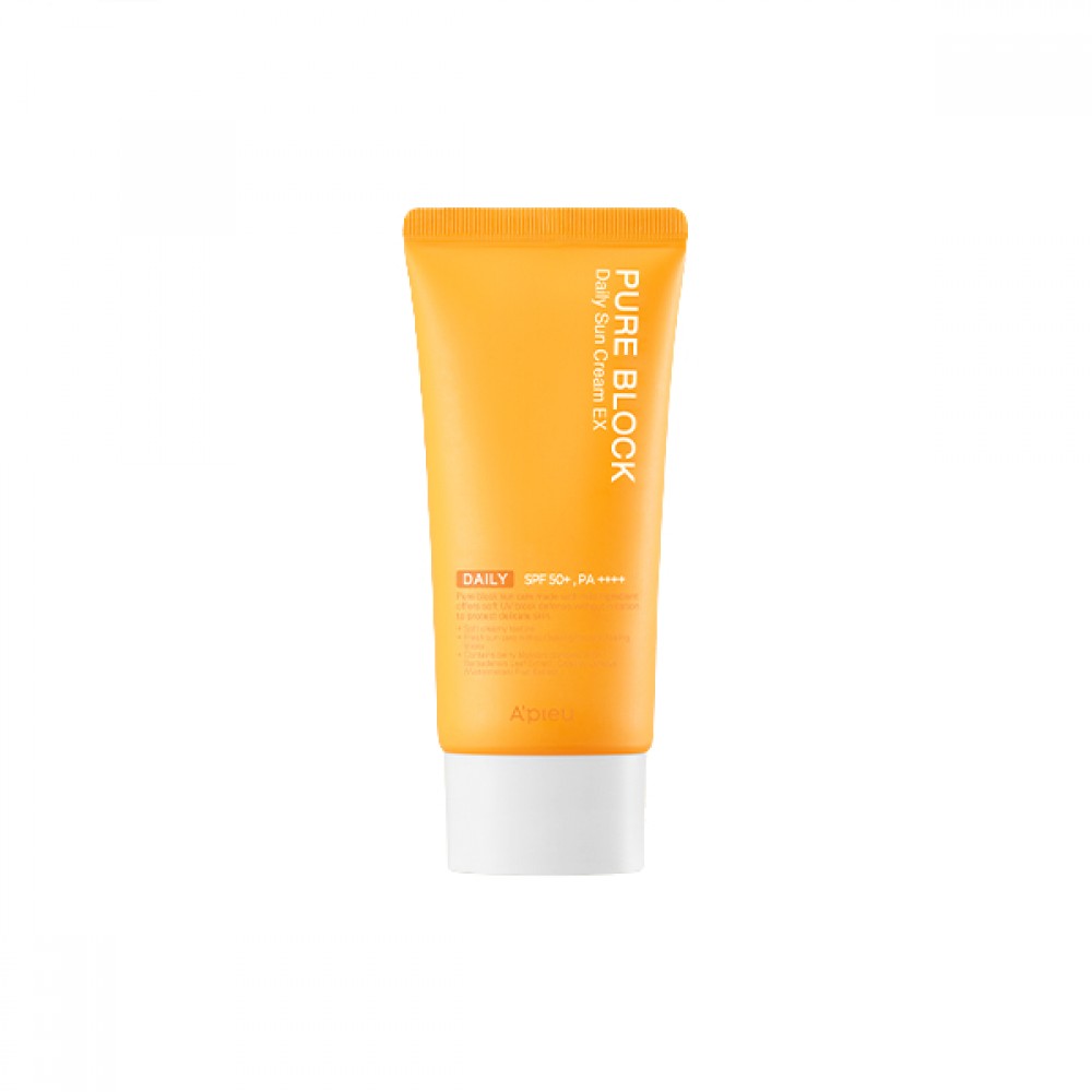 A'PIEU - Pure Block Natural Daily Sun Cream SPF50 PA+++ - 100ml