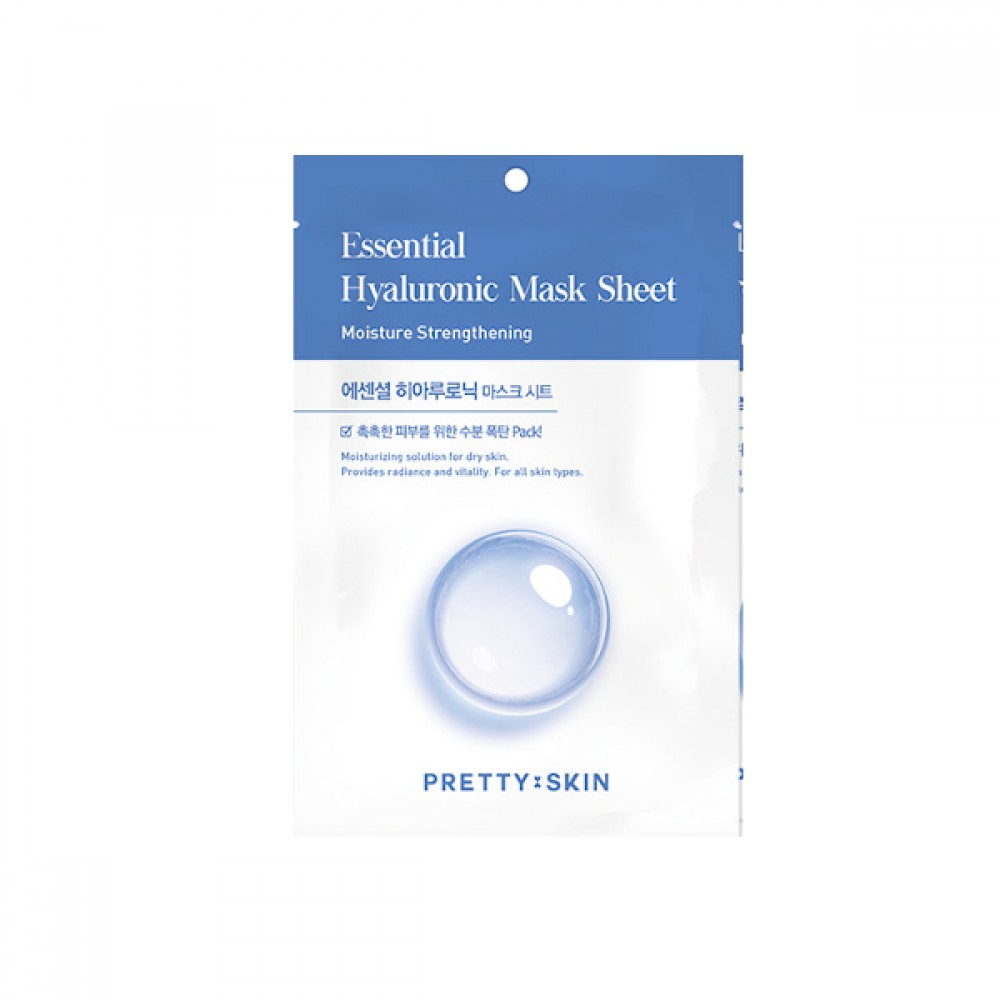 PRETTYSKIN - Essential Hyaluronic Mask Sheet - 1pc