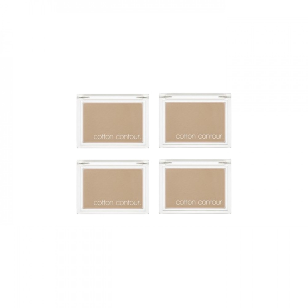 MISSHA - Cotton Contour - No.Smoked Hazel (4ea) Set