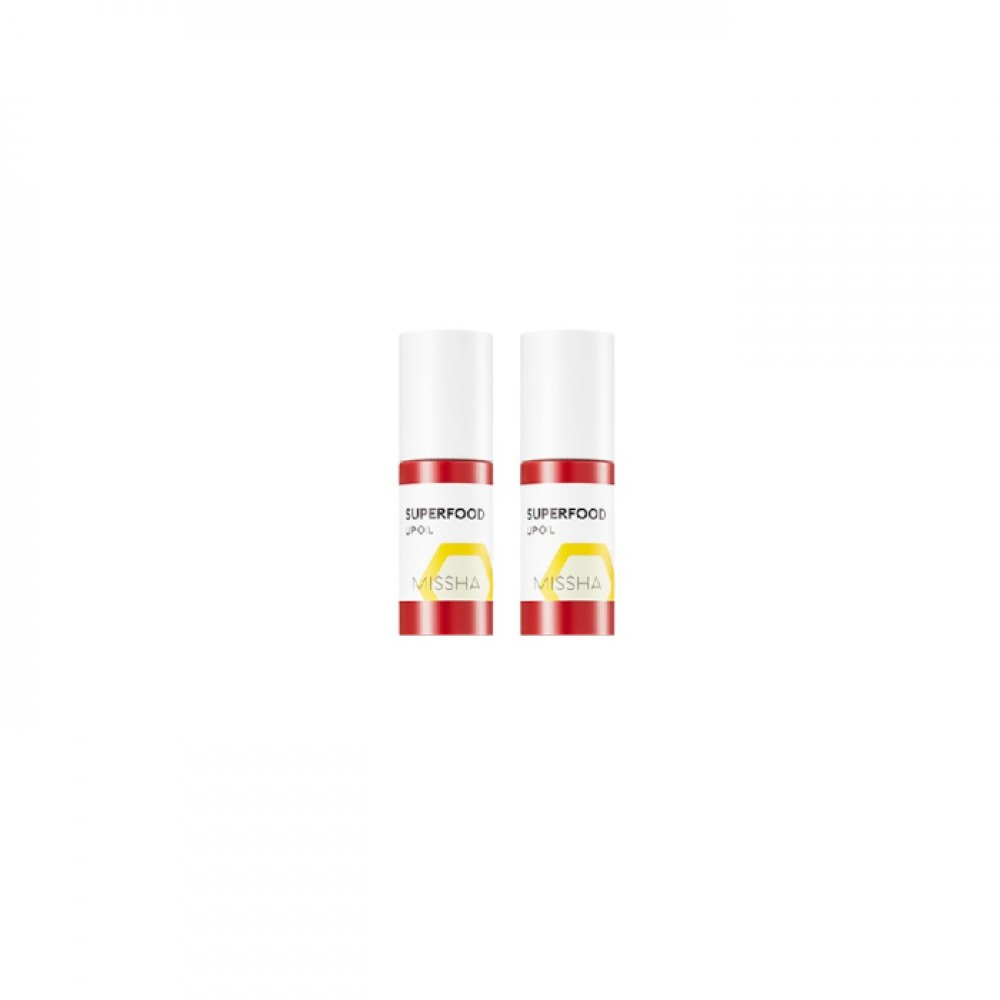 MISSHA Superfood Lip Oil - No.Honey (2ea) Set