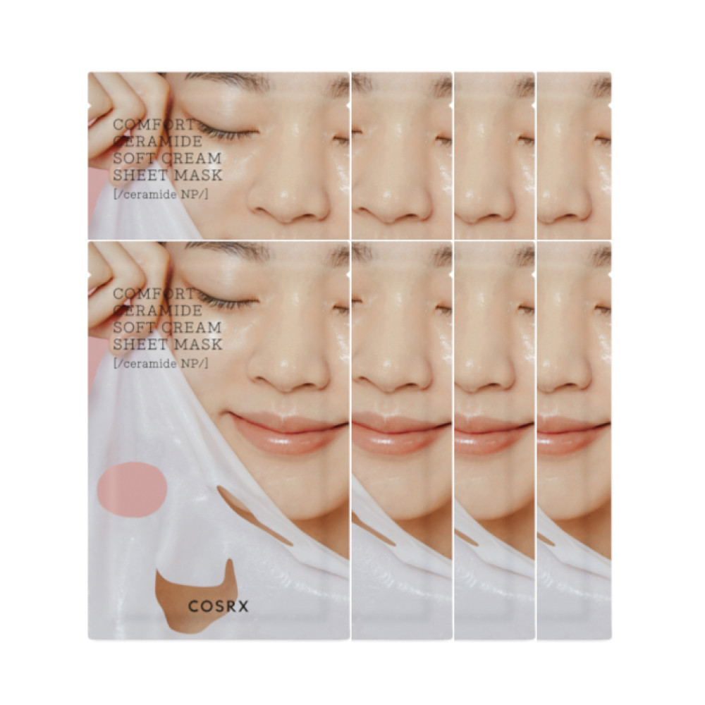 COSRX - Balancium Comfort Ceramide Soft Cream Sheet Mask - 8pcs