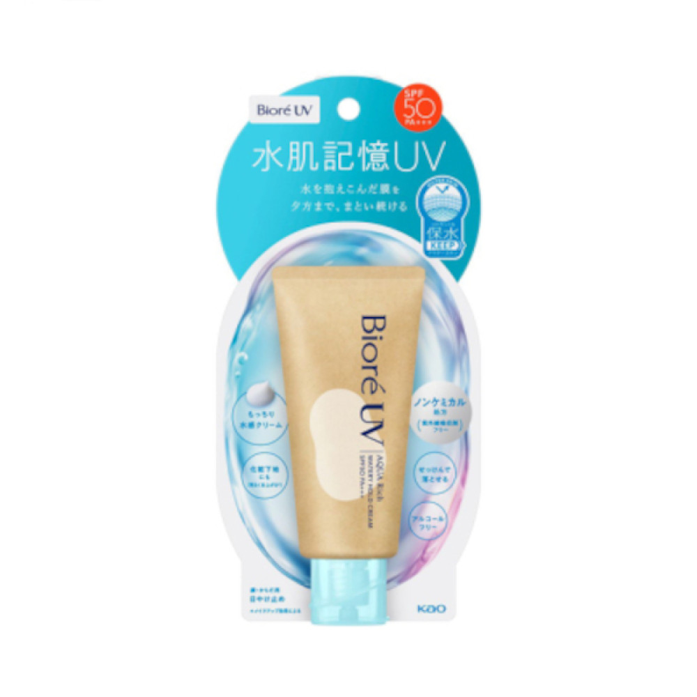 Kao - Biore UV Aquarich Watery Hold Cream SPF50 PA+++ - 50g