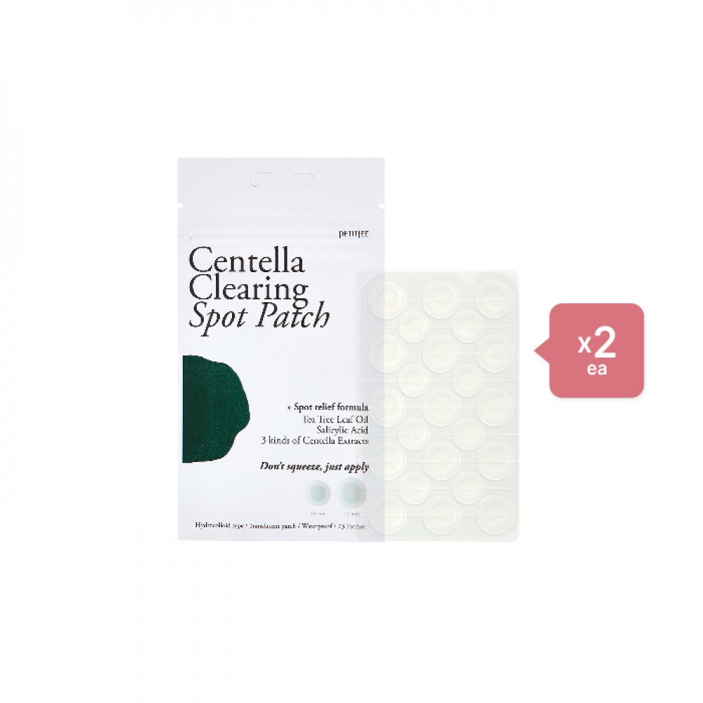 PETITFEE Centella Clearing Spot Patch - 23patches (2ea) Set