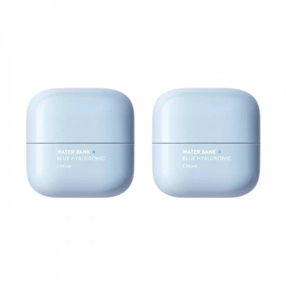 LANEIGE - Water Bank Blue Hyaluronic Moisture Cream - 50ml (2ea) Set