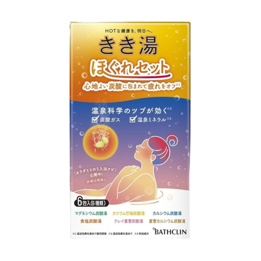 BATHCLIN - Kikiyu Loose Bath Salt Set - 6 packs