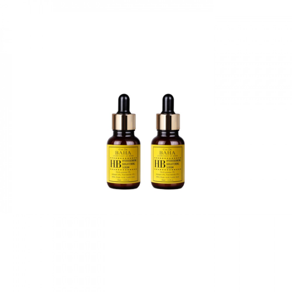 Cos De BAHA - Hydroquinone Brightening Serum (HB) - 30ml (2ea) set