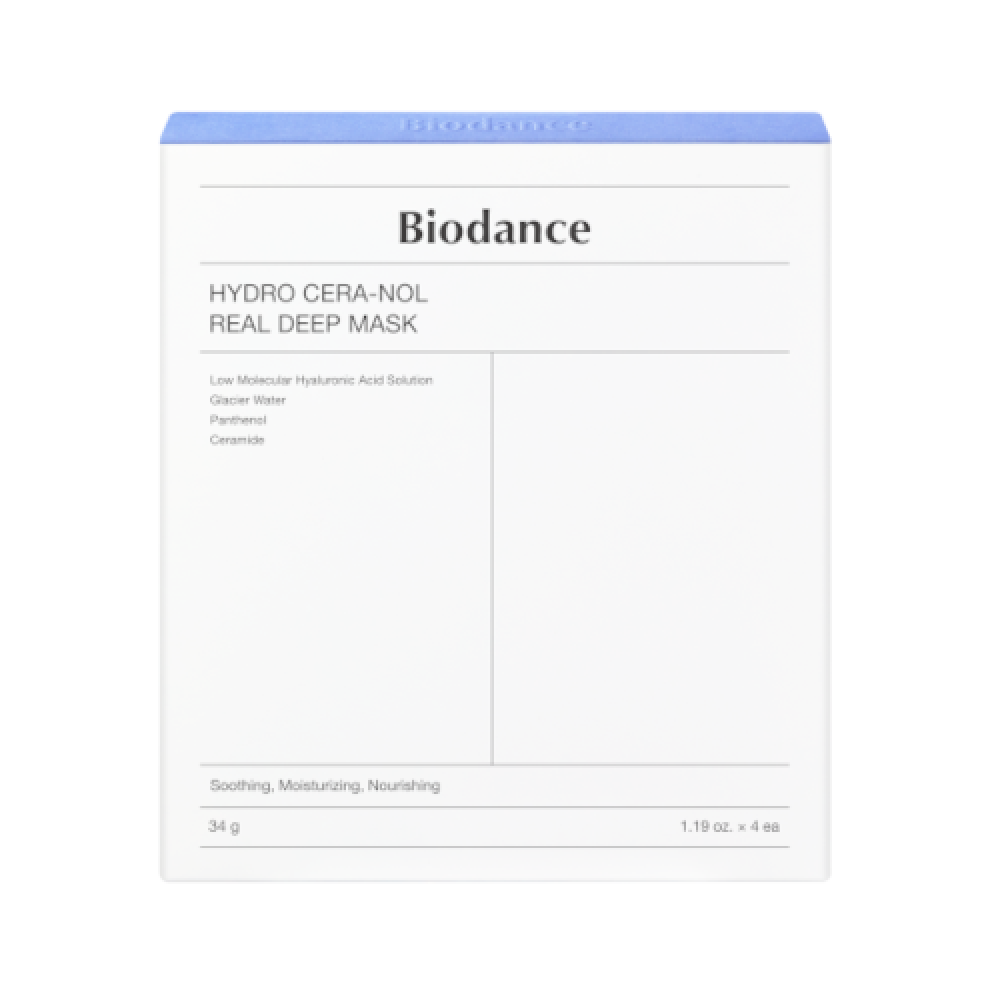 Biodance - Hydro Cera-Nol Real Deep Mask - 4pcs