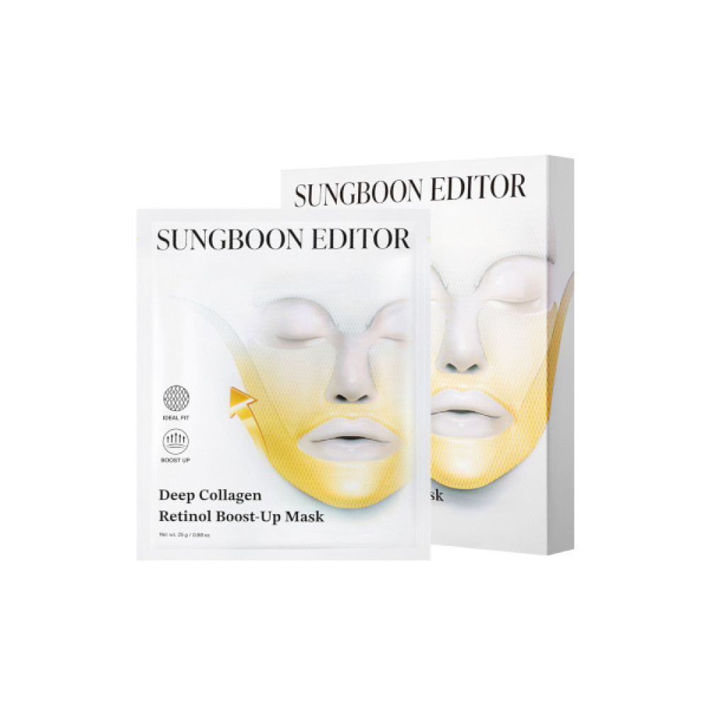 SUNGBOON EDITOR - Deep Collagen Retinol Boost-Up Mask Set - 25g*4ea