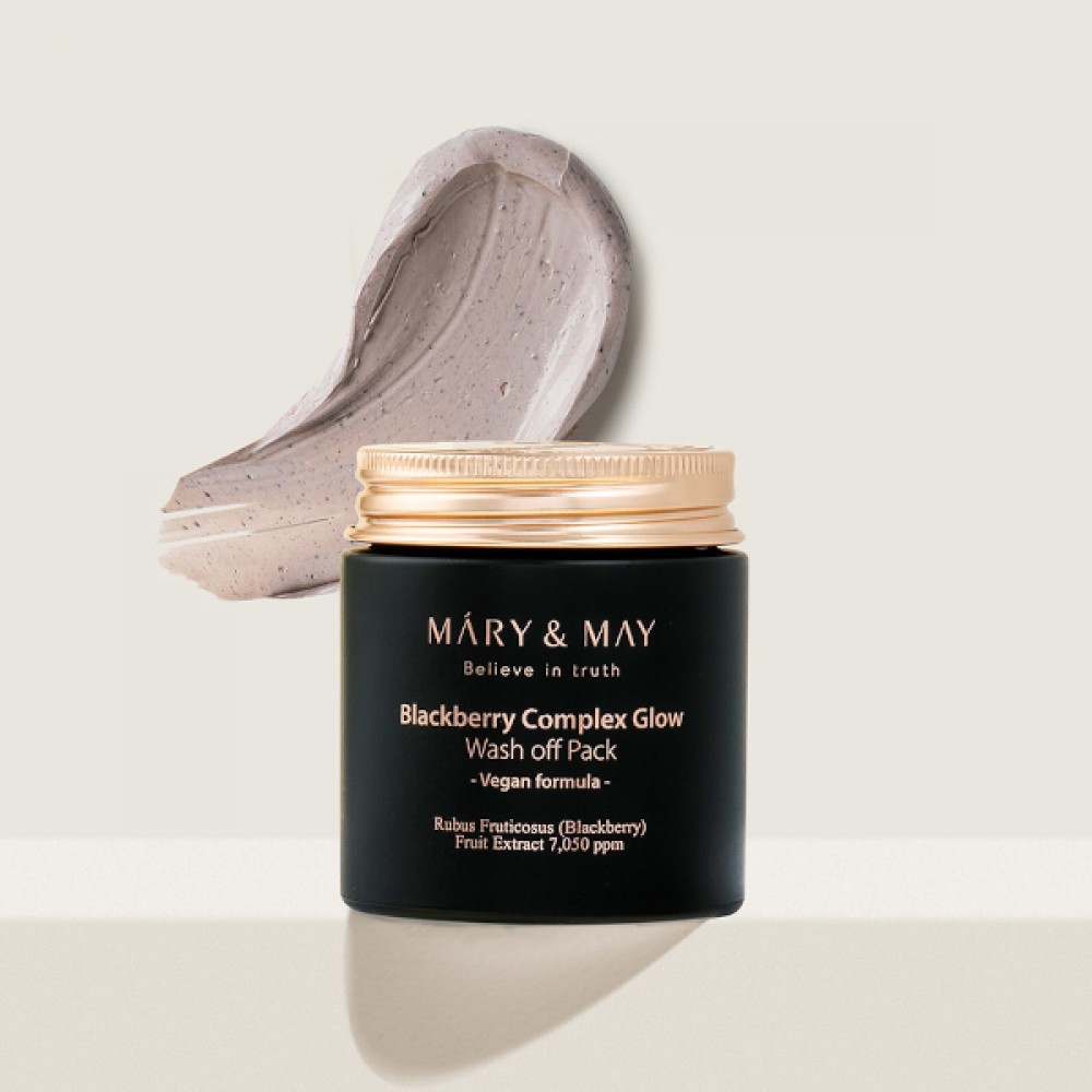Mary&May - Blackberry Complex Glow Wash Off Pack - 125g