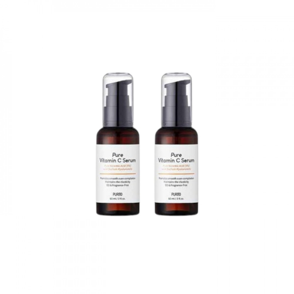 Purito SEOUL - Pure Vitamin C Serum (New) - 60ml (2ea) Set