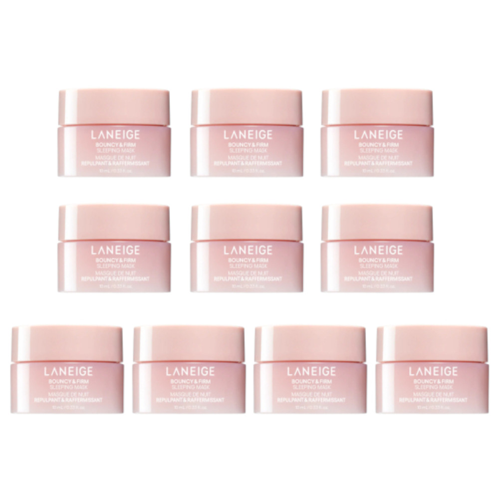 LANEIGE - Bouncy & Firm Sleeping Mask - 10ml (8ea) Set
