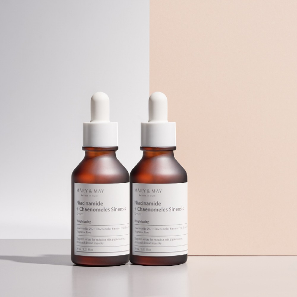 Mary&May - Niacinamide + Chaenomeles Sinensis Serum - 30ml