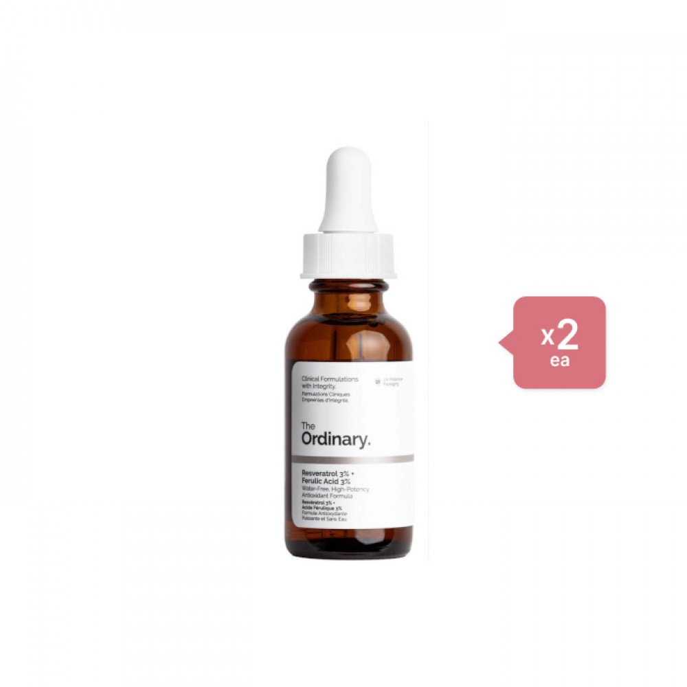 The Ordinary The Ordinary - Resveratrol 3% + Ferulic Acid 3% - 30ml (2ea) Set