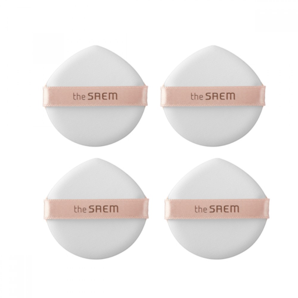 The Saem - Art'Lif Water Drop Cushion Puff - 4pcs