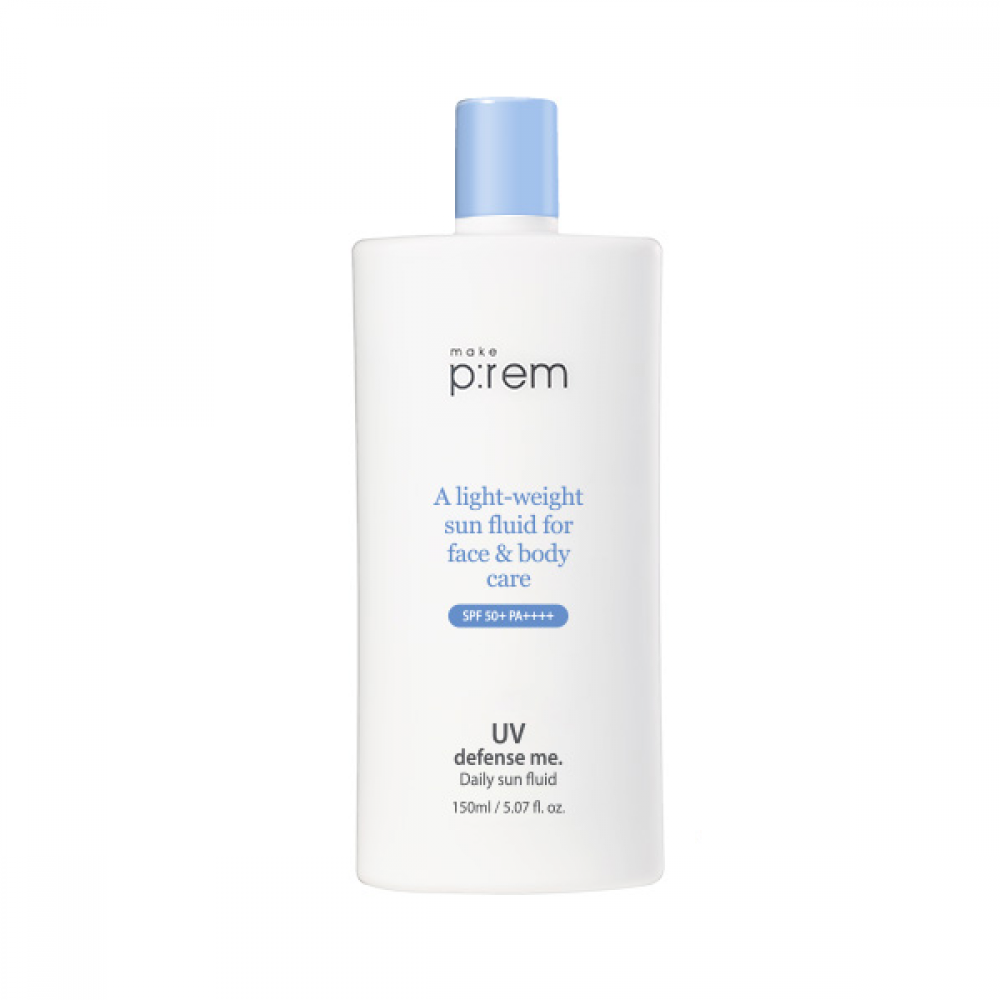 make p:rem - UV Defense Me. Daily Sun Fluid SPF 50+ PA++++ - 150ml