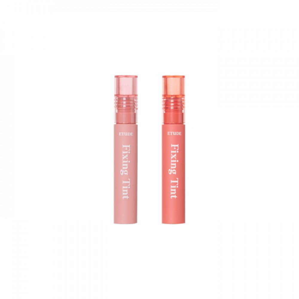 ETUDE - Mask Proof Fixing Tint - 4g - 05 Midnight Mauve (1ea) + 02 Vintage Red (1ea) Set