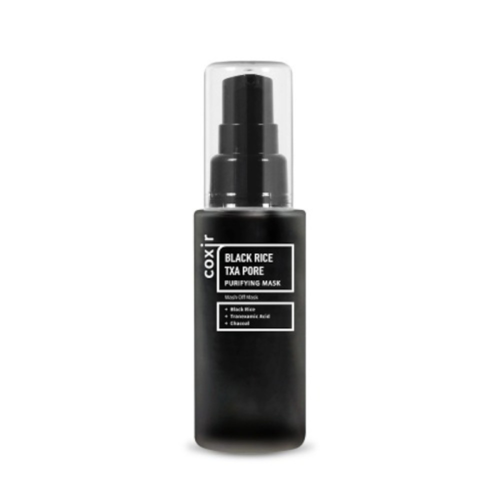 COXIR - Black Rice TXA Pore Purifying Mask - 50ml