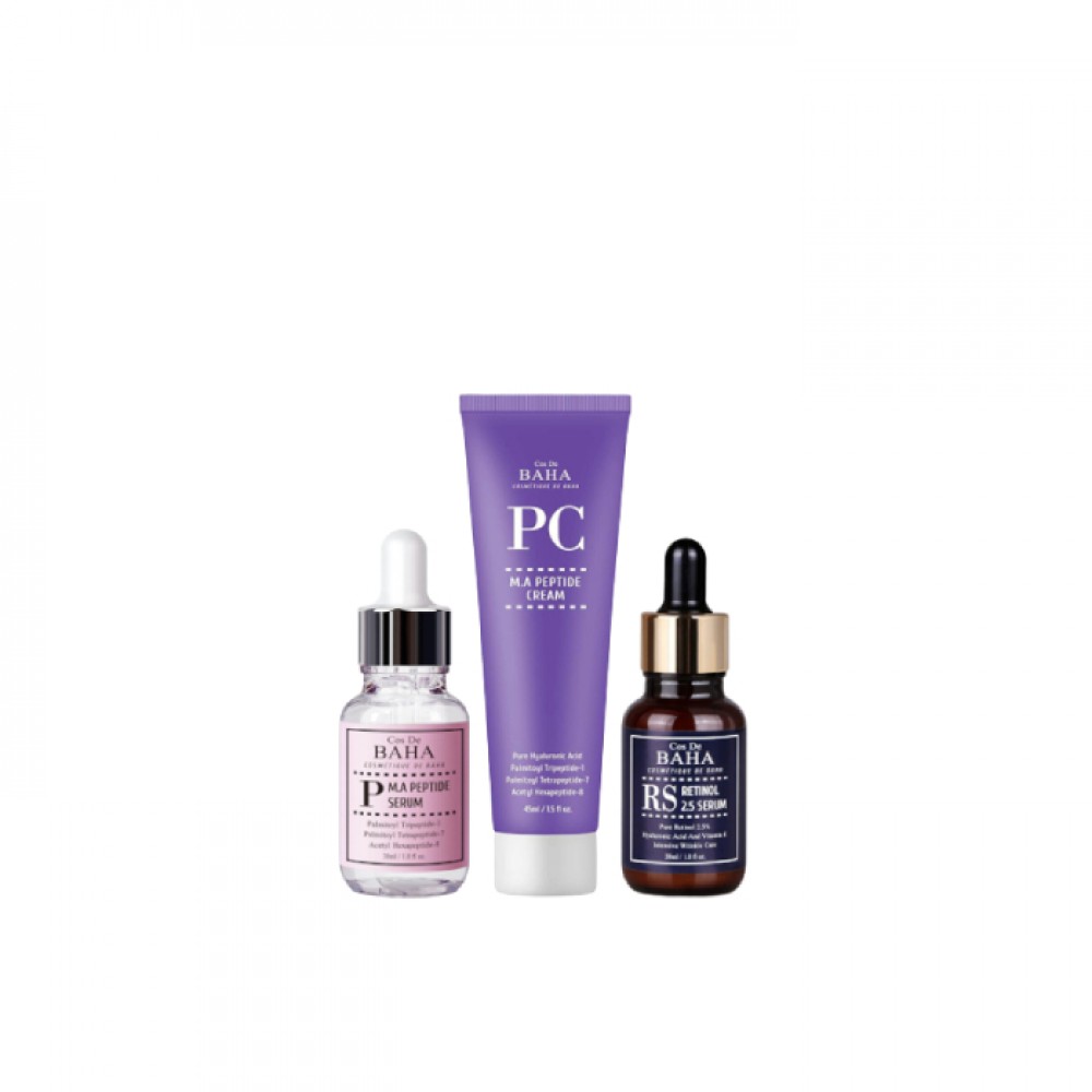 Cos De BAHA Retinol + Peptide Set B