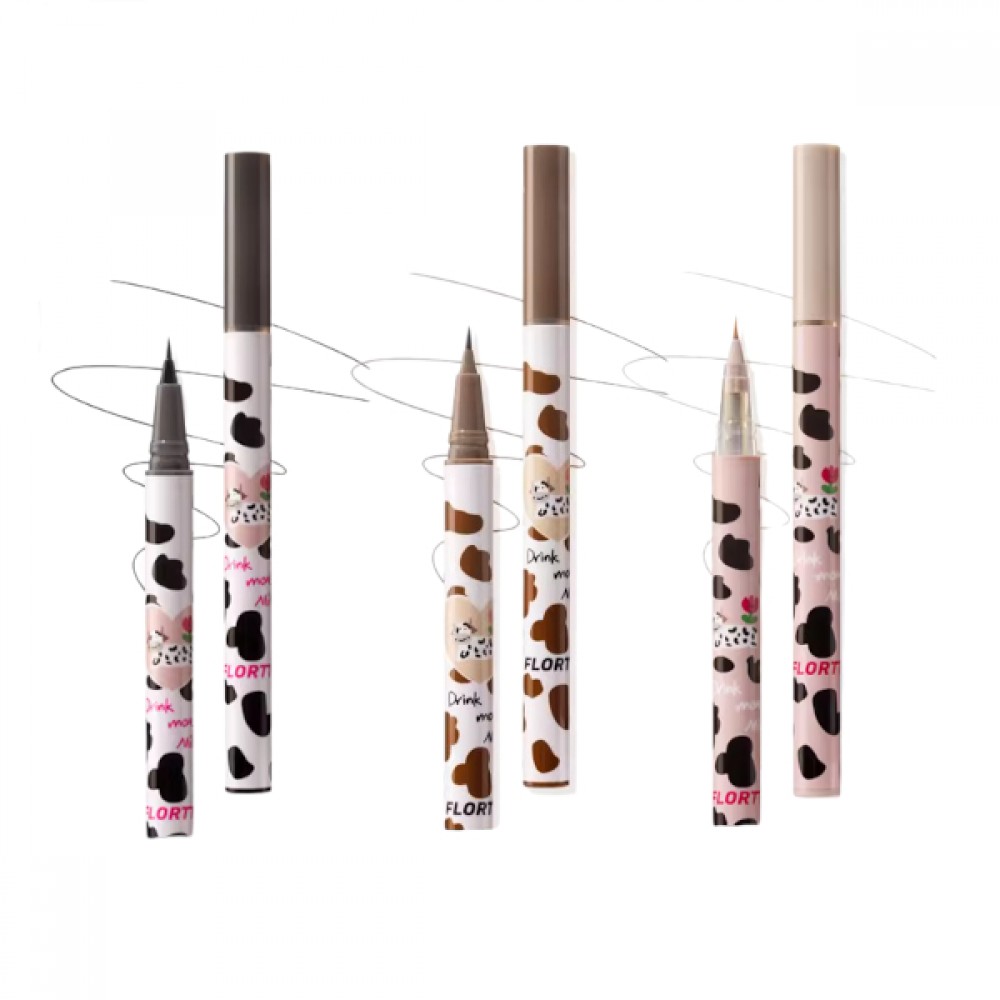 Flortte - Wow So Light Eyeline Silkwormpen - 0.55ml