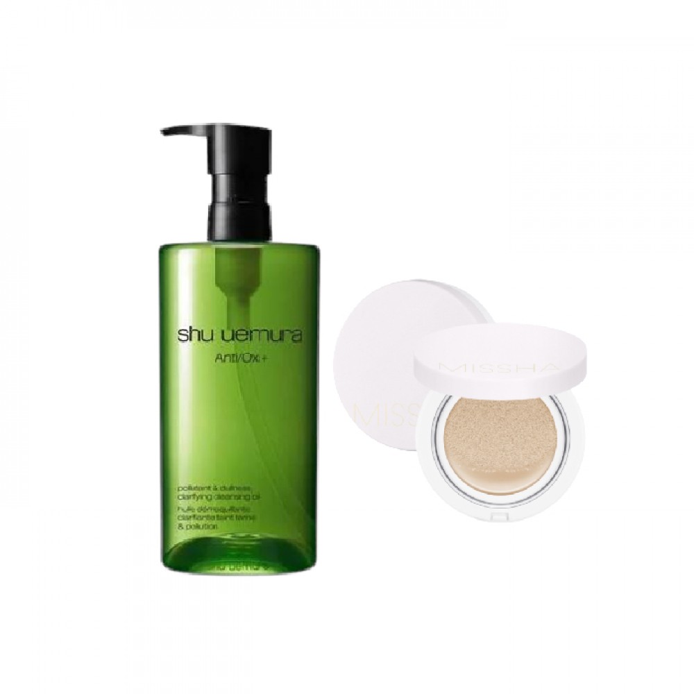 Missha X Shu Uemura Magic Cushion Cover Lasting - No.21 X Shu Uemura - Anti/Oxi+ Pollutant & Dullness Clarifying Cleansing Oil 450ml