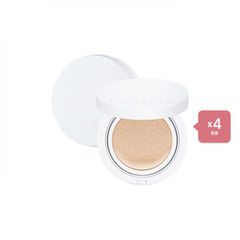 MISSHA Magic Cushion Moist Up - 15g - Light Beige (4ea) Set