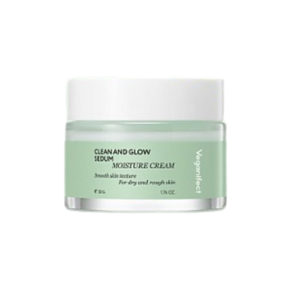 Veganifect - Clean and Glow Sedum Moisture Cream - 50g