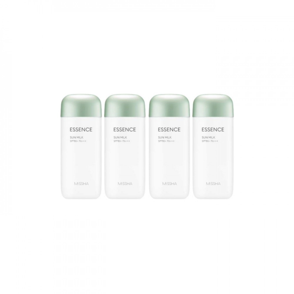 MISSHA - All Around Safe Block Essence Sun Milk EX (4ea) Set