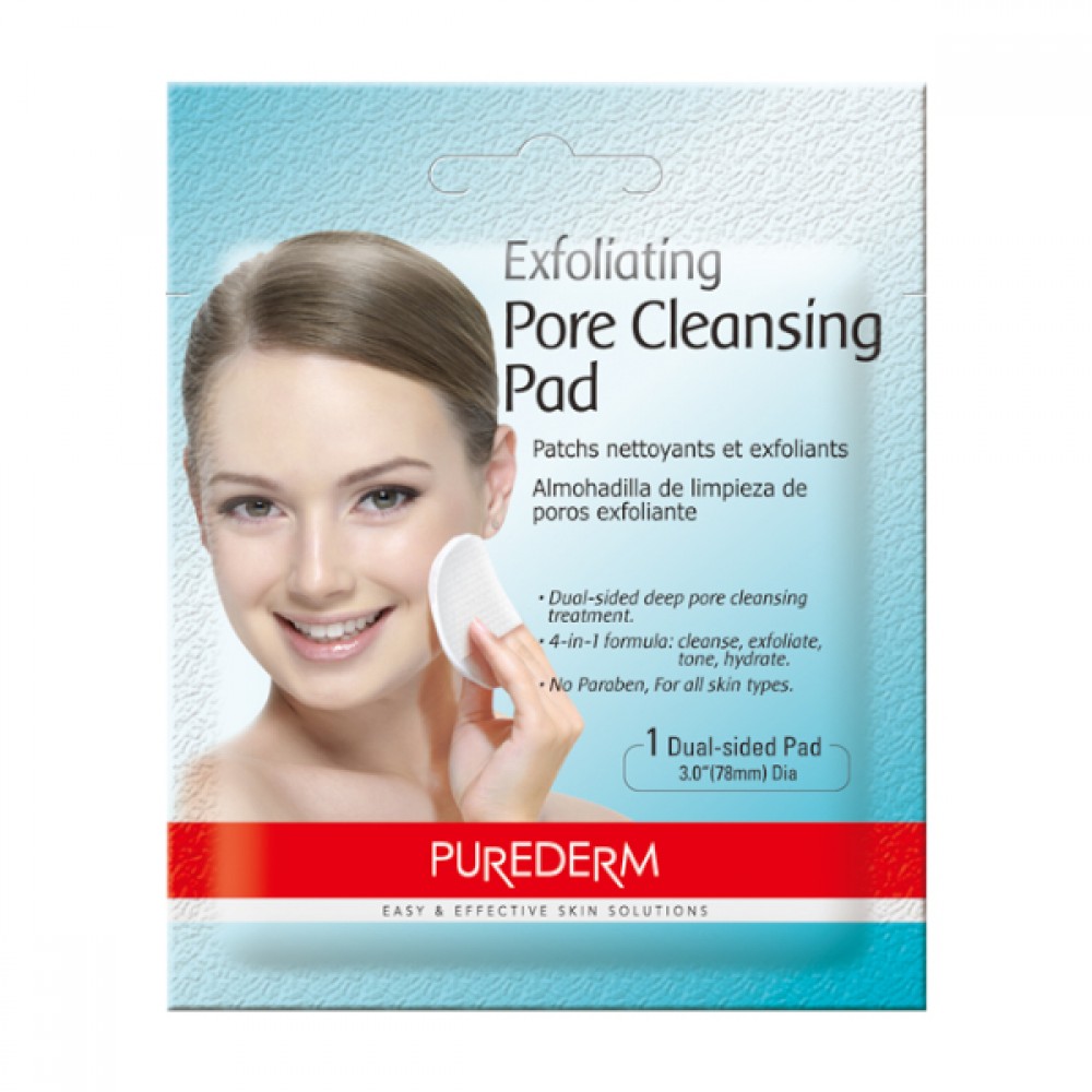PUREDERM - Exfoliating Pore Cleansing Pad - 1pc