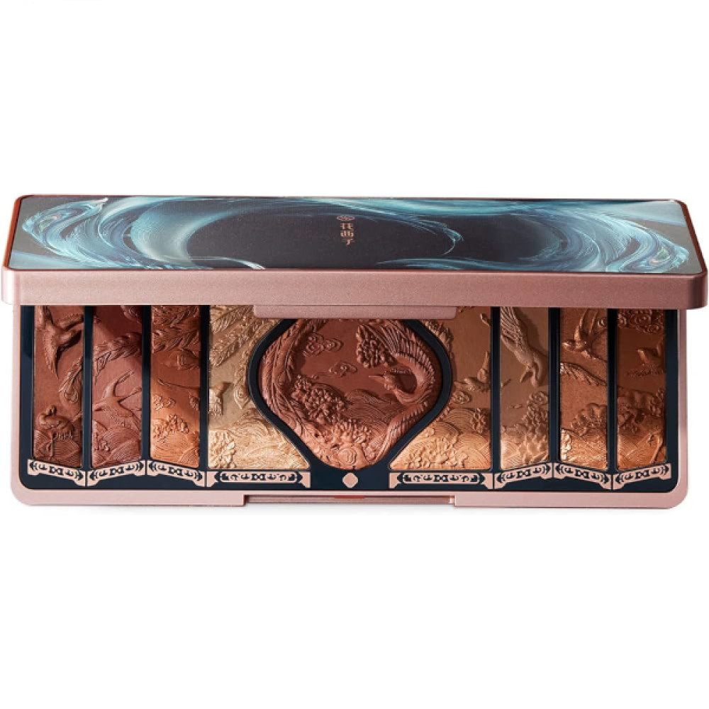 Florasis - Floral Engraving Phoenix Makeup Palette - 12.8g