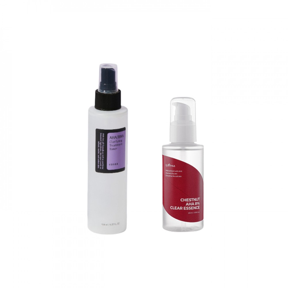Isntree X COSRX AHA BHA PHA Set