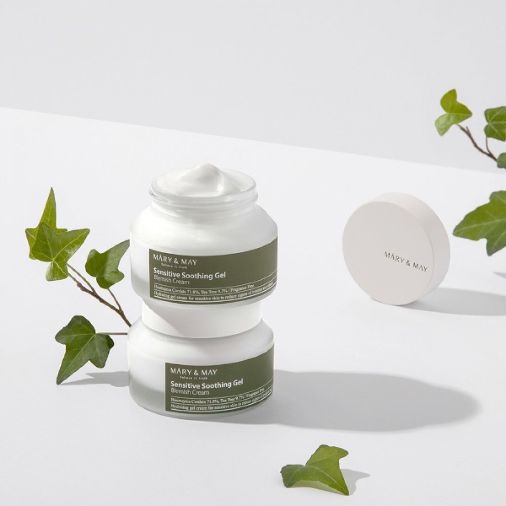 Mary&May - Sensitive Soothing Gel Blemish Cream - 70g