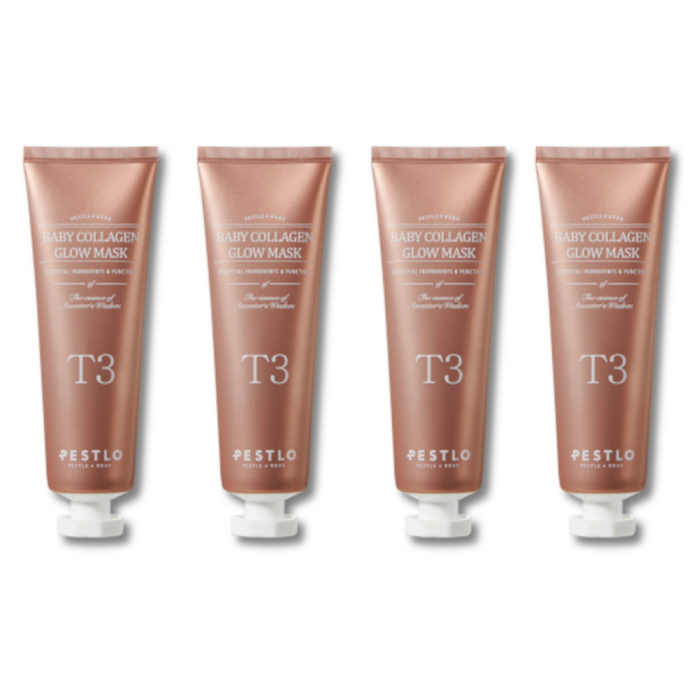 PESTLO - T3 Baby Collagen Glow Mask - 70ml (4ea) Set