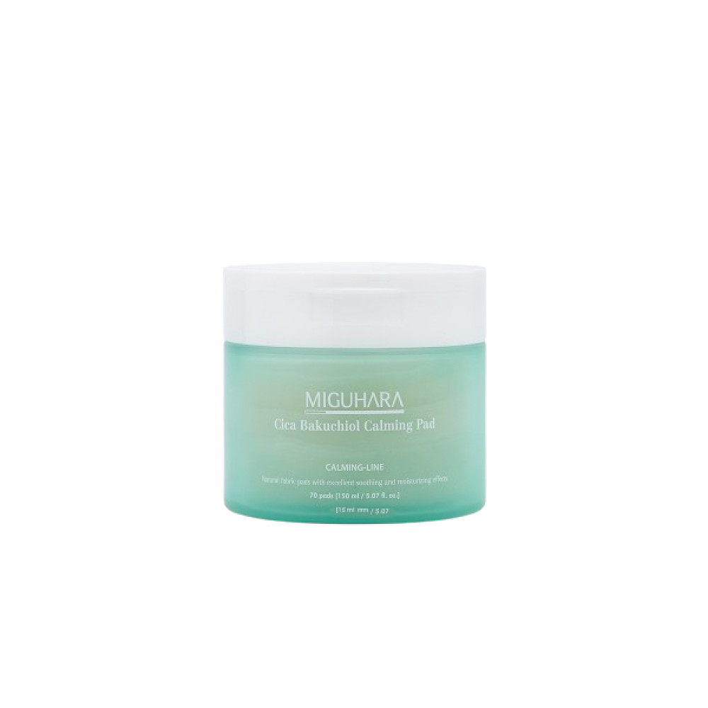 MIGUHARA - Cica Bakuchiol Calming Pad - 150ml/ 70ea