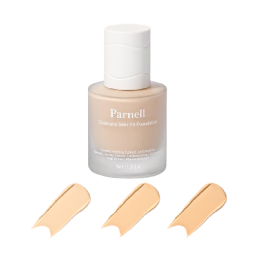 Parnell - Cicamanu Skin Fit Foundation SPF30 PA+++ - 30ml