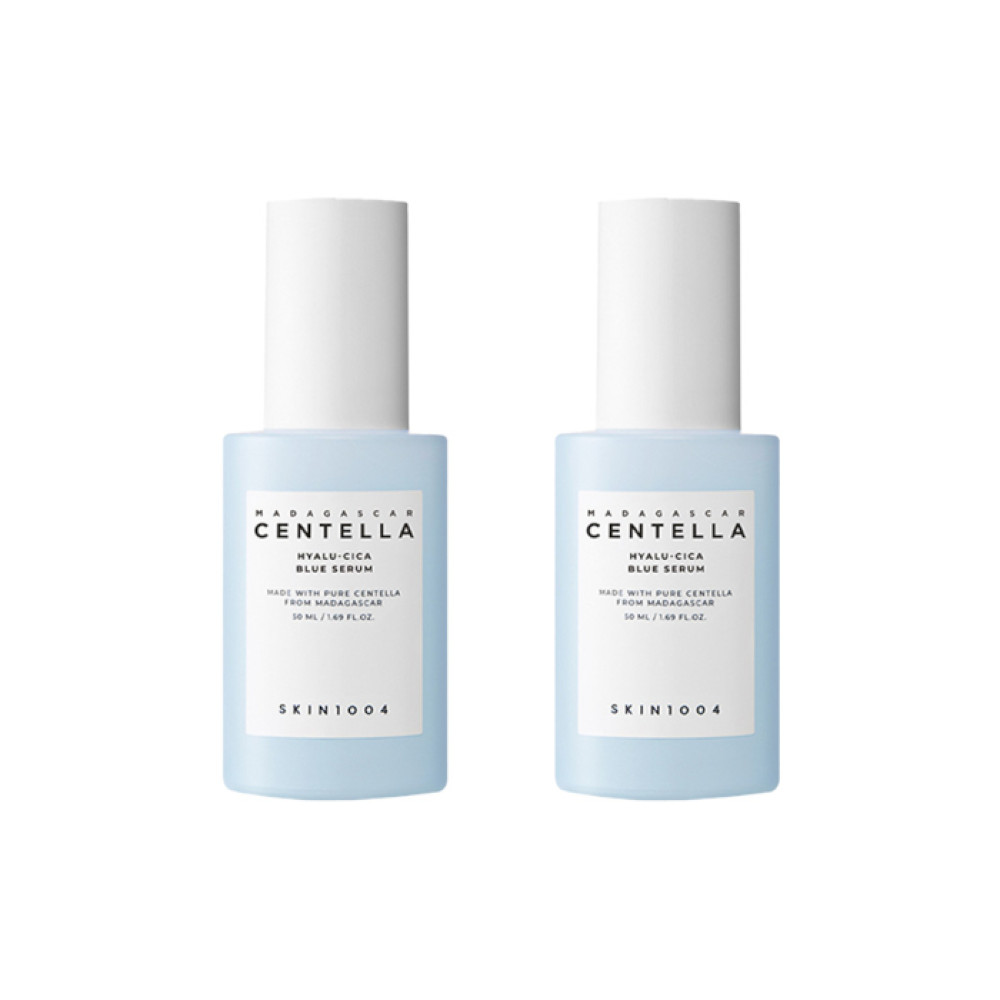 SKIN1004 - Madagascar Centella Hyalu-Cica Blue Serum - 50ml (2ea) Set
