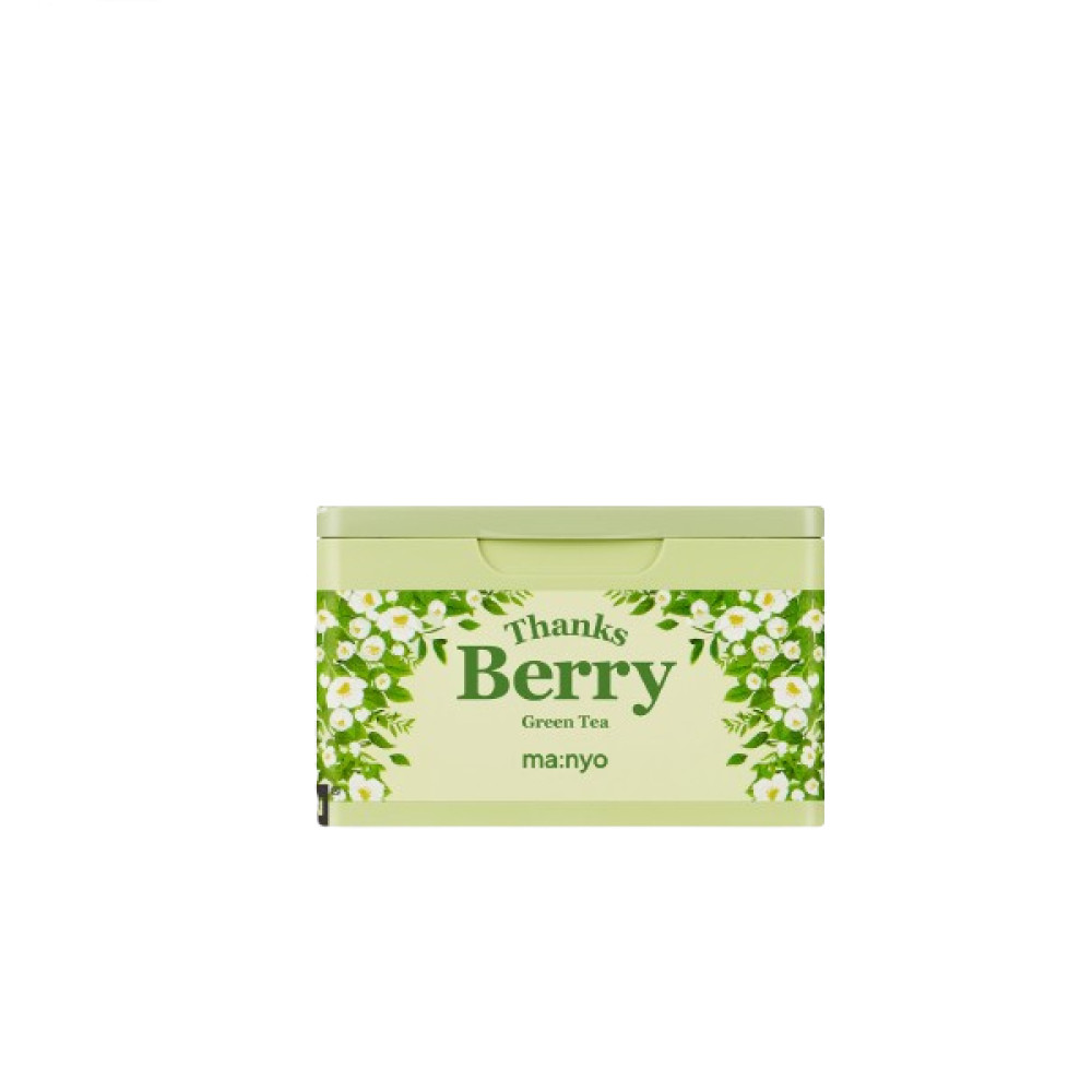 Ma:nyo - Thanks Berry Green Tea Mask - 30pcs