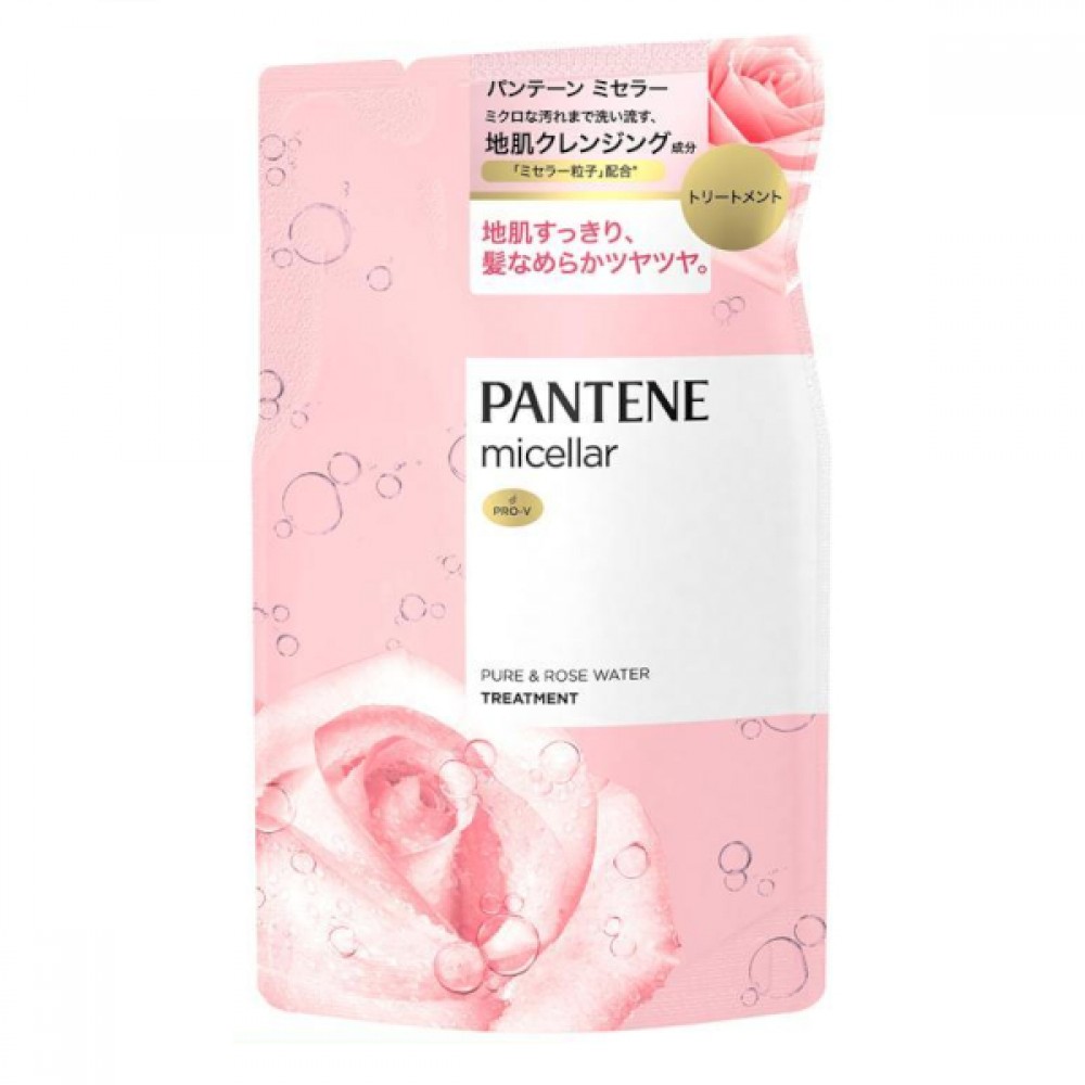 Pantene Japan - Micellar Pure & Rosewater Treatment Refill - 350ml