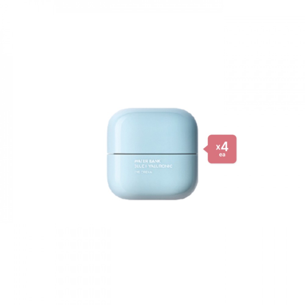 LANEIGE Water Bank Blue Hyaluronic Eye Cream - 25ml (4ea) Set