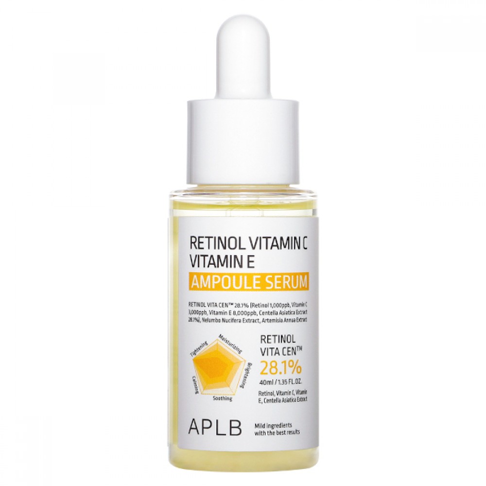 APLB - Retinol Vitamin C Vitamin E Ampoule Serum - 40ml