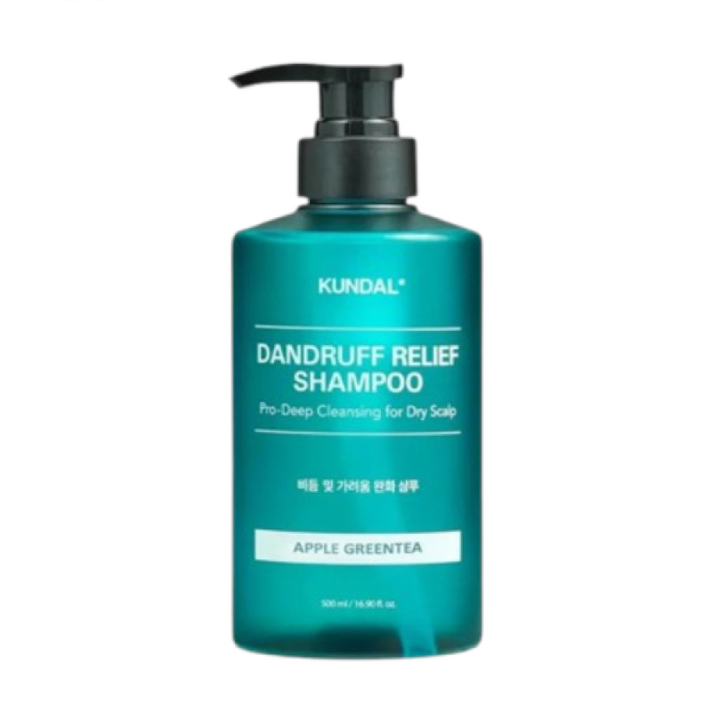 KUNDAL - Dandruff Relief Shampoo - Apple Green Tea - 500ml