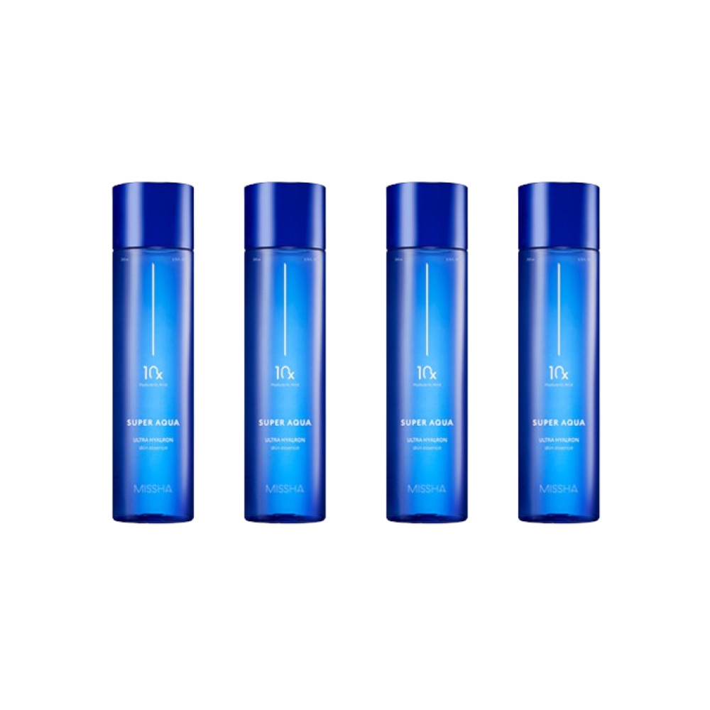 MISSHA - Super Aqua Ultra Hyalron Skin Essence - 200ml (4ea) Set