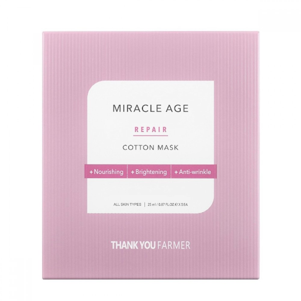 THANK YOU FARMER - Miracle Age Repair Cotton Mask