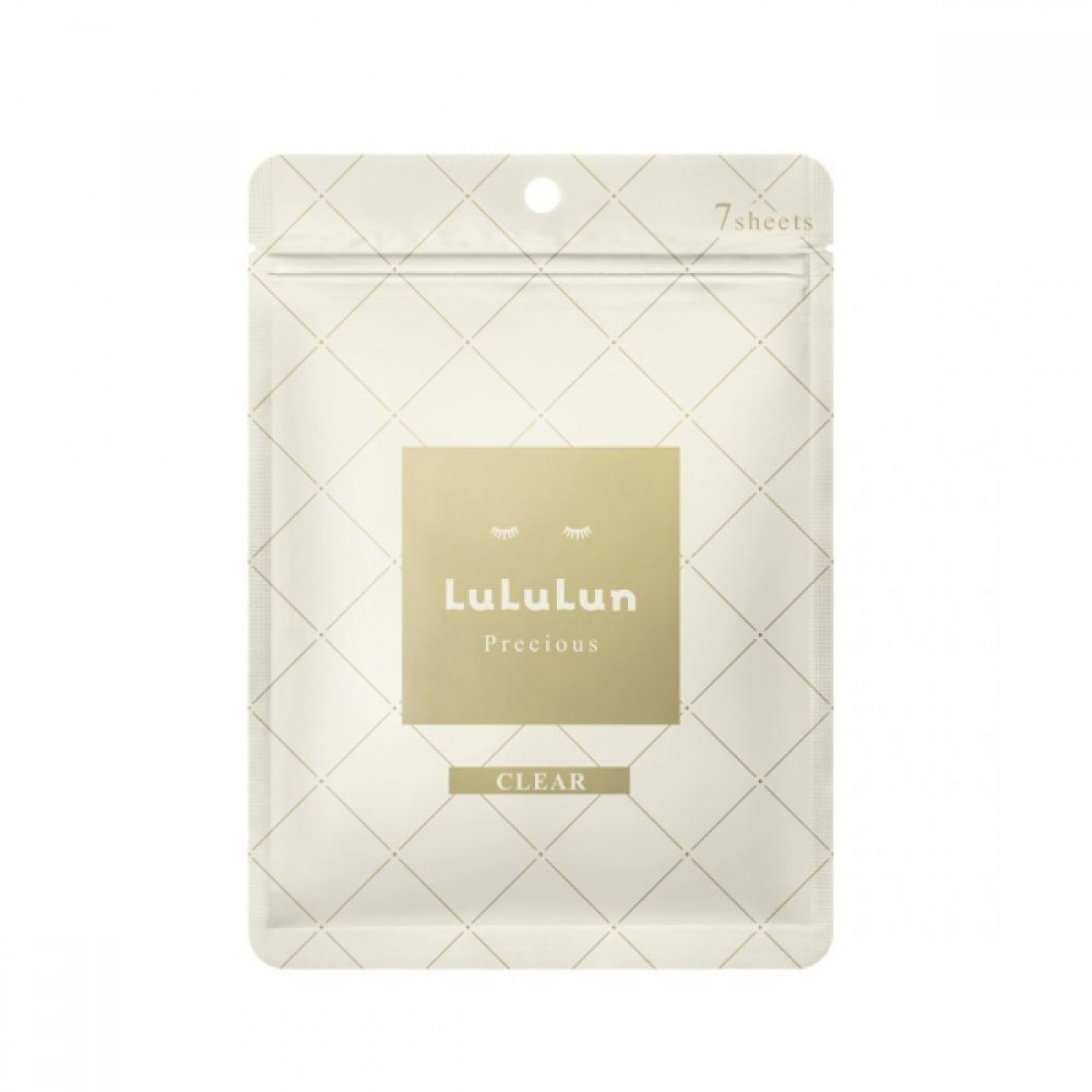 LuLuLun - Precious Sheet Mask Clear - 7pcs