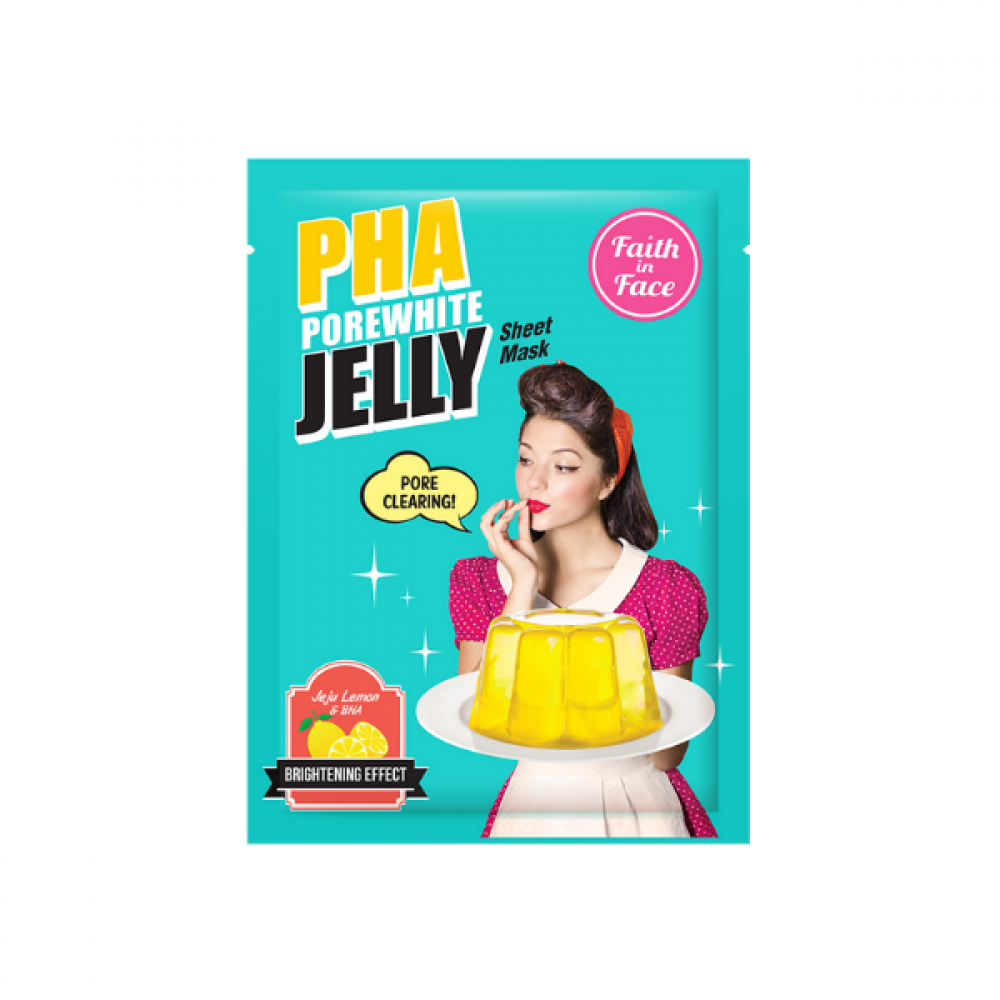 Faith in Face - PHA Porewhite Jelly Sheet Mask - 30ml