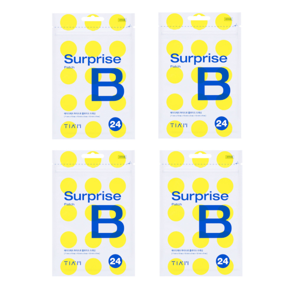 TIA'M - Surprise B Patch - 7mm*10ea + 10mm*5ea + 12mm*9ea (4ea) Set